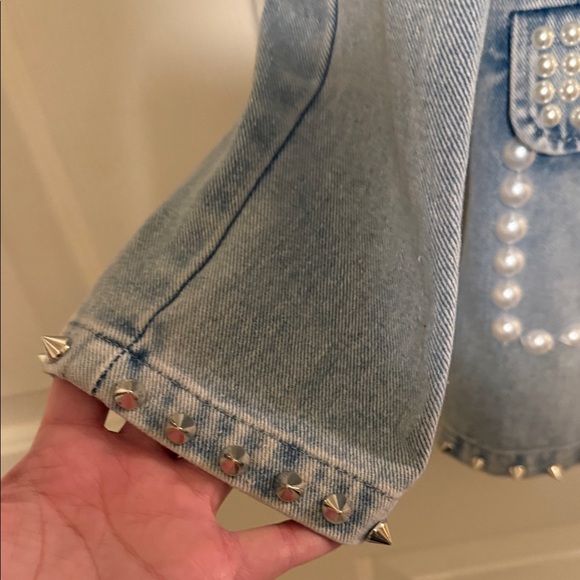 Studded Denim Jacket - Picture 4 of 8